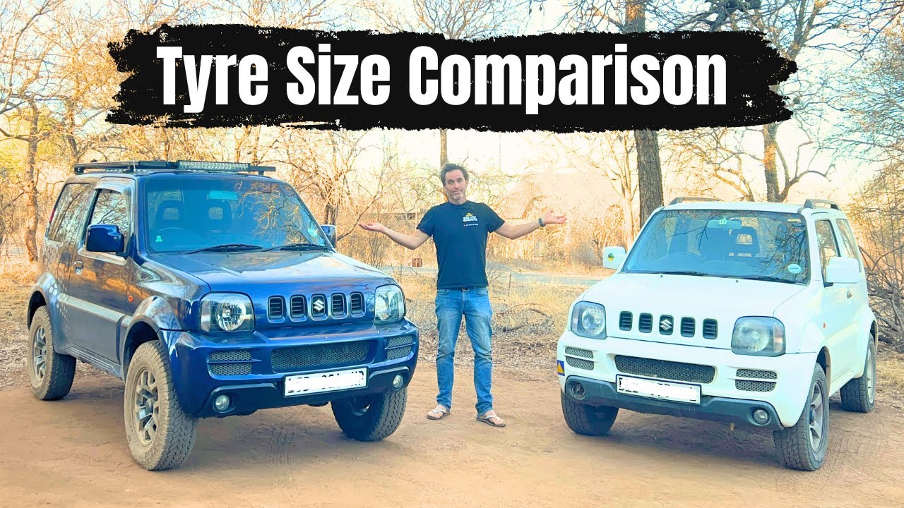 Suzuki Jimny Tyre Comparison 🛞 205/70R15 vs 215/75R15 - Which is Best?