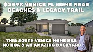$259K Venice FL Home Tour | No HOA, Private Backyard & South Venice Living $259K Venice FL Home Tour | No HOA, Private Backyard & South Venice Living