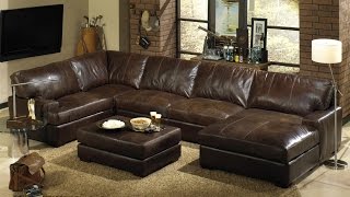 Brown Leather Sectional With Chaise T Brown Leather Sectional With Chaise T