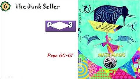 Mathmagic Class 4 | Chapter 6 The Junk Seller Part - 3 | Story of Kabaiwali Part-1 (page 60-61)