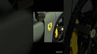 The Ferrari F80’s angular design is the  matte paint finish dark green #ferrarispecialist  #Ferrari 