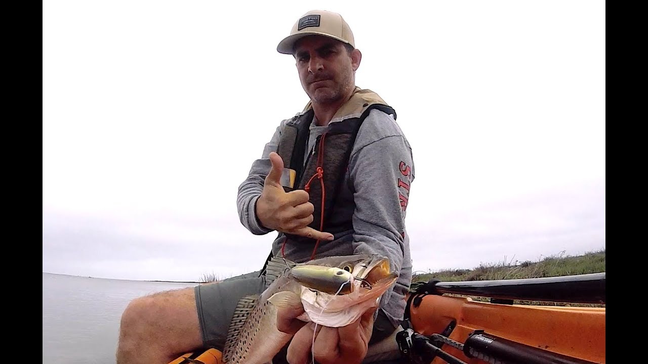Crab Walking the Flats in my 300 Kayak Inshore Fishing Rockport