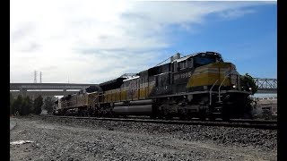 Union Pacific 1995 heritage unit on the IOASC at Crockett