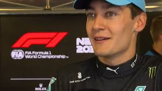 George Russell Post-Race Interview Azerbaijan GP F1