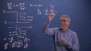 One dimensional advection diffusion equations