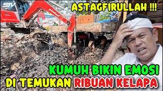 KALI JADI TEMPAT SAMPAH?‼️ EXCAVATOR ANGKUT SAMPAH KELAPA, KANG DEDI MULYADI DISOROT #kdm