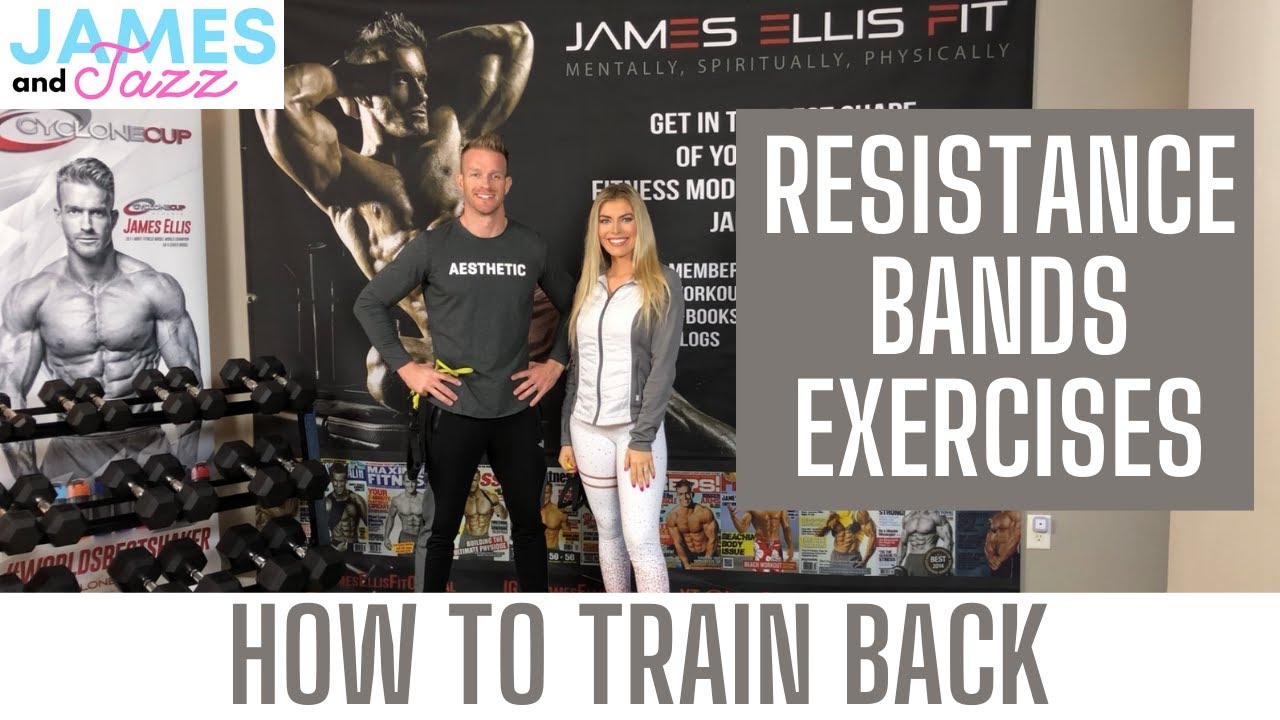 How To Train Back Resistance Bands Exercises Exercise