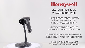 Lecteur filaire Honeywell Voyager XP 1470g