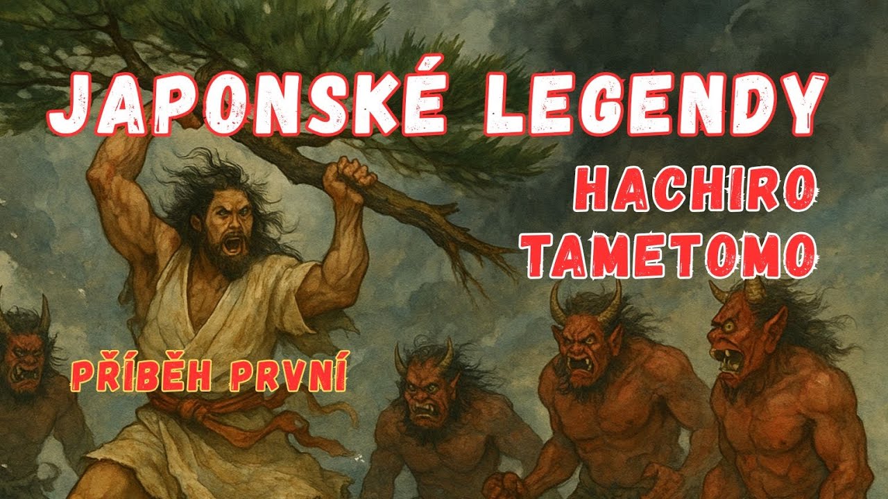 Hachiro Tametomo – lučištník, který porazil démony | Staré japonské legendy (1. díl)