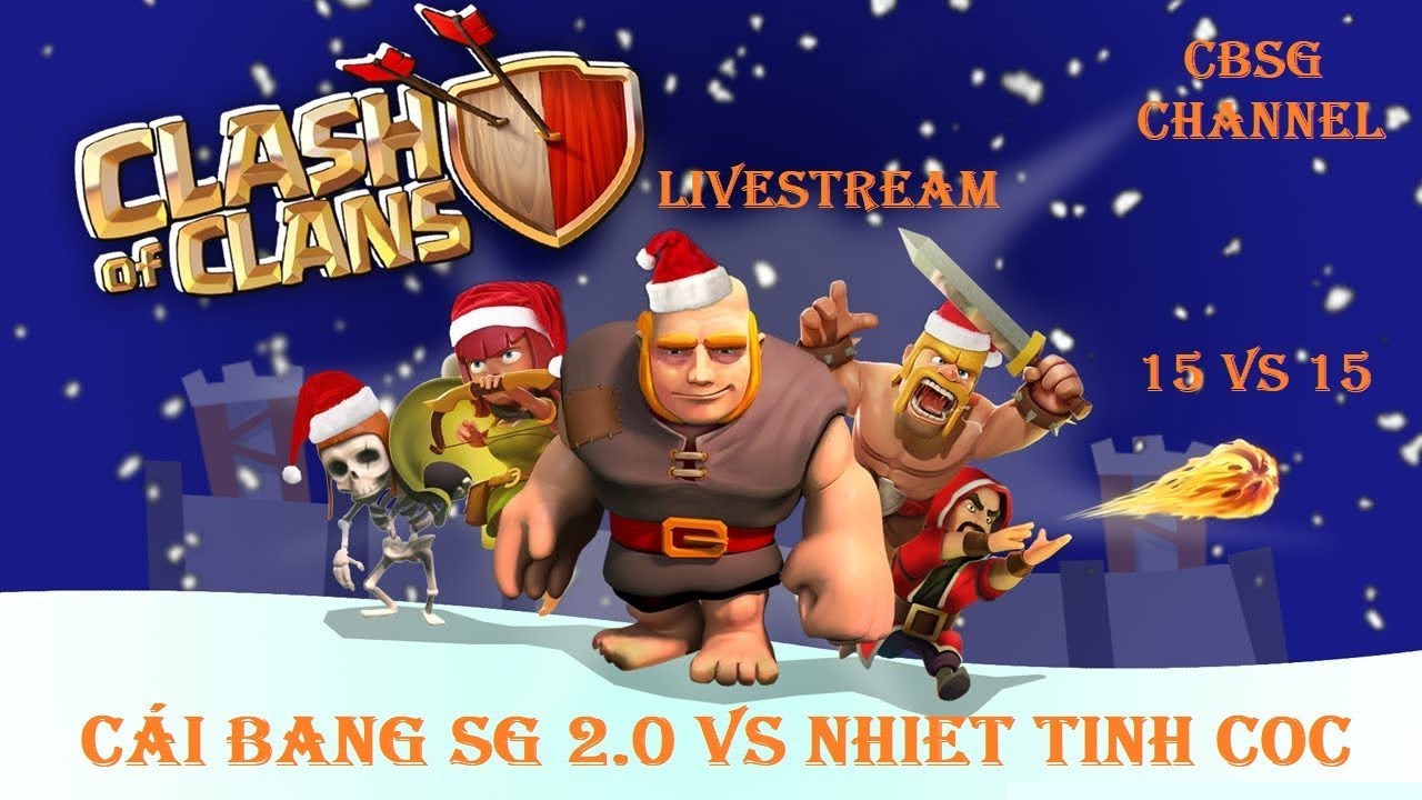 | LIVESTREAM | Cai Bang SG 2.0 vs NHIET TINH COC , 15 vs 15 | | TH11 l | #73