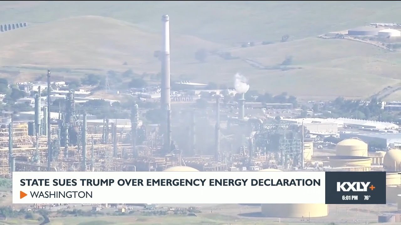 Washington sues Trump over emergency energy declaration