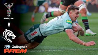 Highlights & Reaction Harlequins V Leicester Tigers Sensational Jvp Solo Try Gallagher Prem