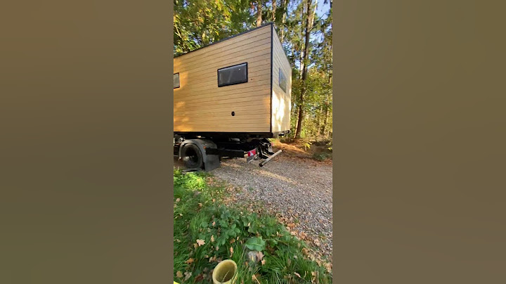 Tiny House Lkw Tag der Abholung