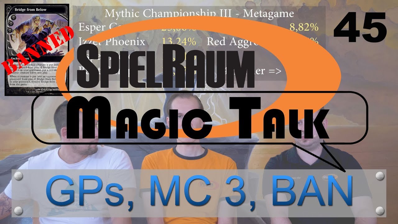 SpielRaum-Magic-Talk - 45 - GPs, MC 3 & Modern BAN (Podcast) [Deutsch]
