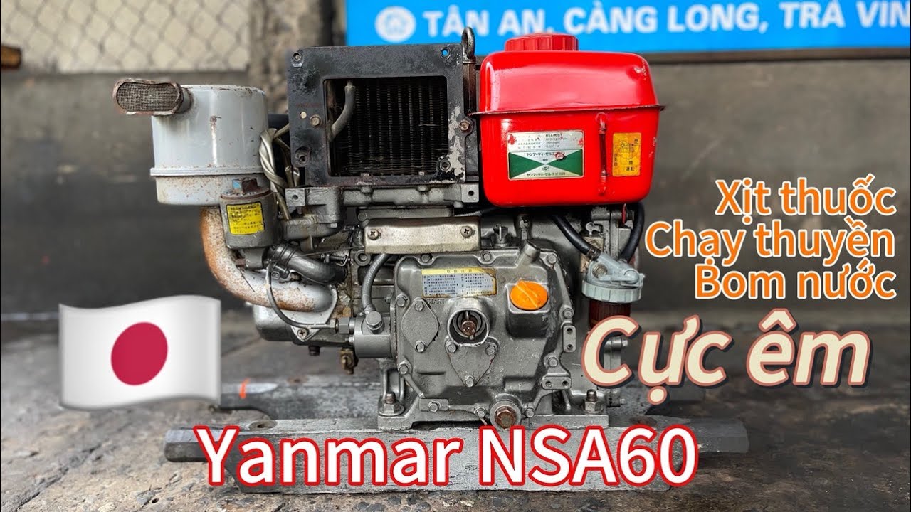 Máy dầu Nhật bãi Yanmar NSA60 VIP 🥇 ☎ 0986.554.119 - 0978.177.398 Lê Thanh Trà Vinh Ship toàn quốc 