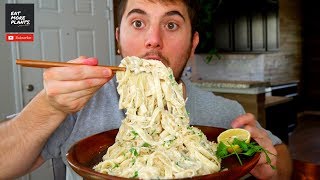 how to cook plantbased FETTUCCINE ALFREDO.