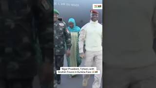 Niger President, Tchiani, with Ibrahim Traore in Burkina Faso 🇳🇪🇧🇫