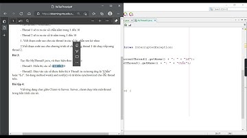 LẬP TRÌNH MẠNG VỚI JAVA || THREAD COMMUNICATION - CHẴN LẼ