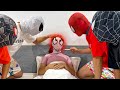 SPIDER-GIRL IS SICK !!! ( 5 SPIDER-MAN Bros Story ) || Follow Me