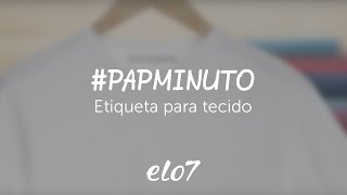 #papminuto - Etiqueta para camiseta escolar
