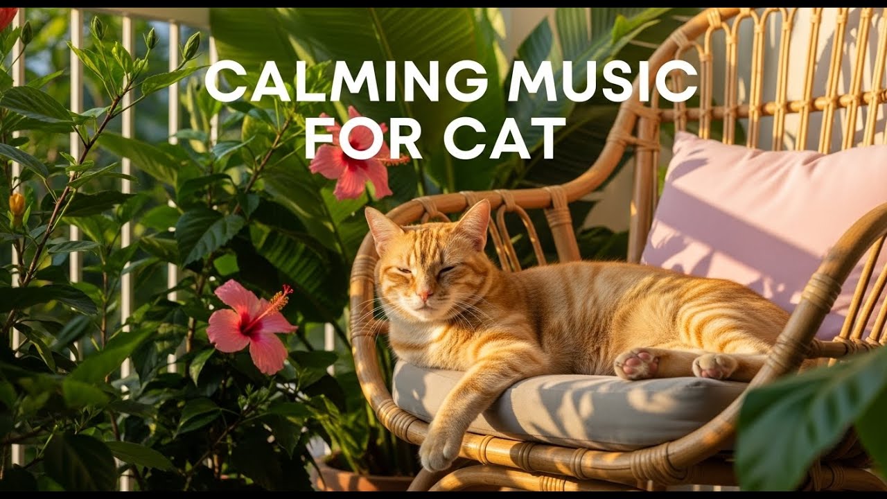 12 Hours of Relaxing Cat Music for Anxiety Relief 😻 Soothing Sounds for Insomnia & Deep Sleep 💤