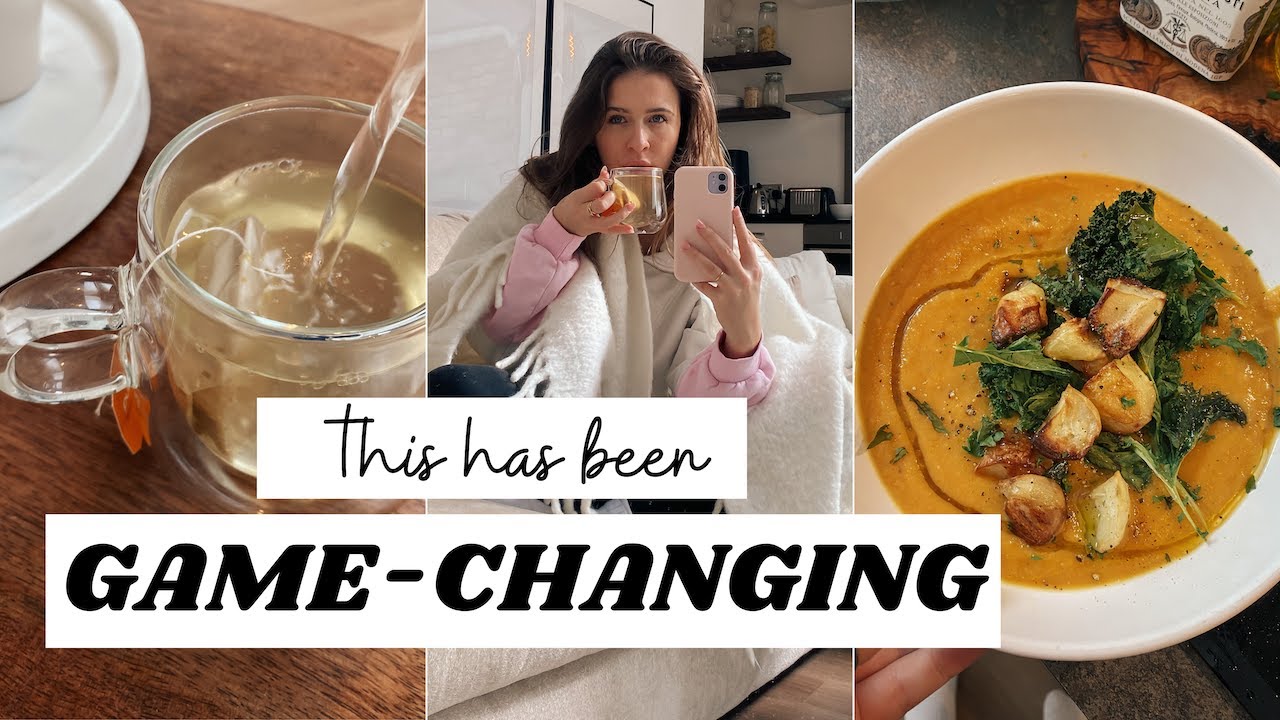 HOW TO FEEL BETTER WHEN YOU’RE SICK | SICK DAY ROUTINE - YouTube