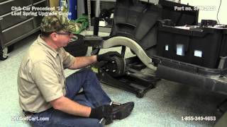 Club Car Precedent Heavy Duty Leaf Springs | How to Install on Golf Cart Rear