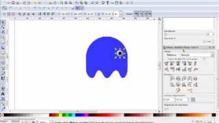 Tutorial Inkscape - Fantasma Pacman