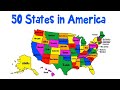 Fifty states song alphabetical order official fifty states of america map  patriotic song