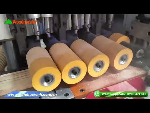 WM-315PS | Máy Bào 2 Mặt Cưa Rong Nhiều Lưỡi Phôi Ngắn - WOODMASTER