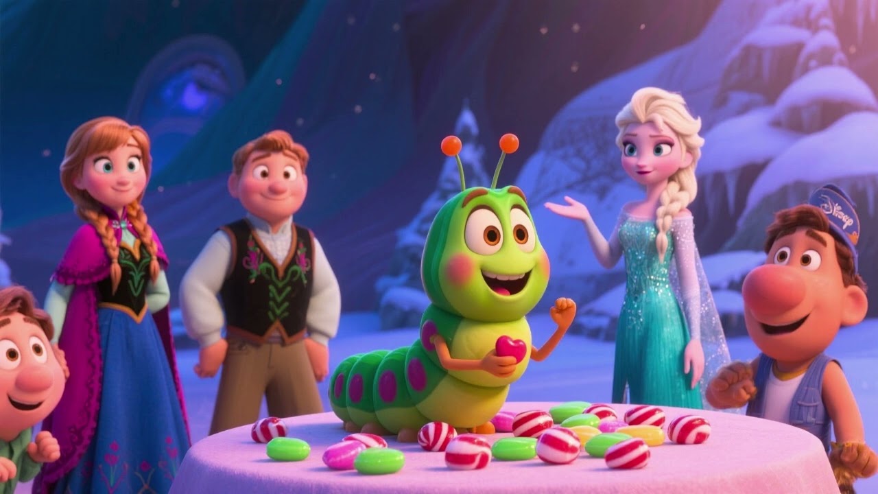 🐛🍬 The Caterpillar Who Loved Candy 3 | Fun Kids Song & Story 🎵✨