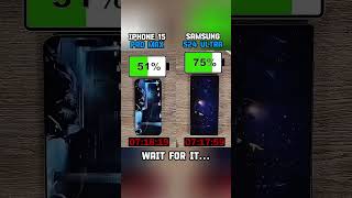 ☠️⚡ iPHONE 15 PRO MAX VS SAMSUNG S24 ULTRA BATTERY TEST!!🚀