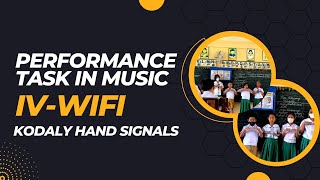 KODALY HAND SIGNALS | PERFORMANCE TASK | Grade 4-Wifi