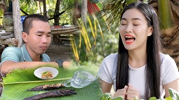 Kiếm ít cá về rủ trợ lý nhậu nhưng lạ lắm - Ân Long An