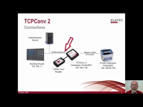 MPS Card Authentication with Printers (using TCPConv 2)