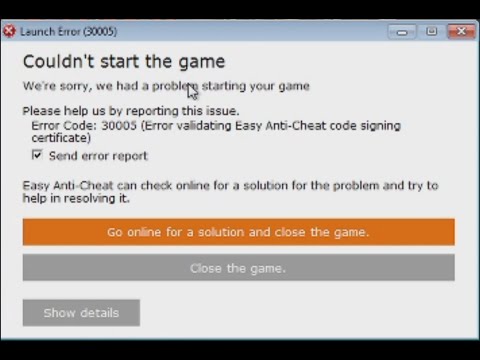 Launch Error EASY ANTI CHEAT for Windows 7 SOLVED!!!! [2-2-2021]