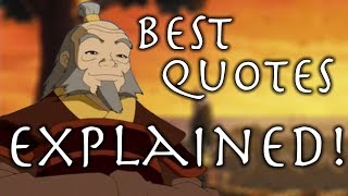 3 Iroh Quotes Explained! | Avatar: the Last Airbender (Avatar Month 2019) - CMG
