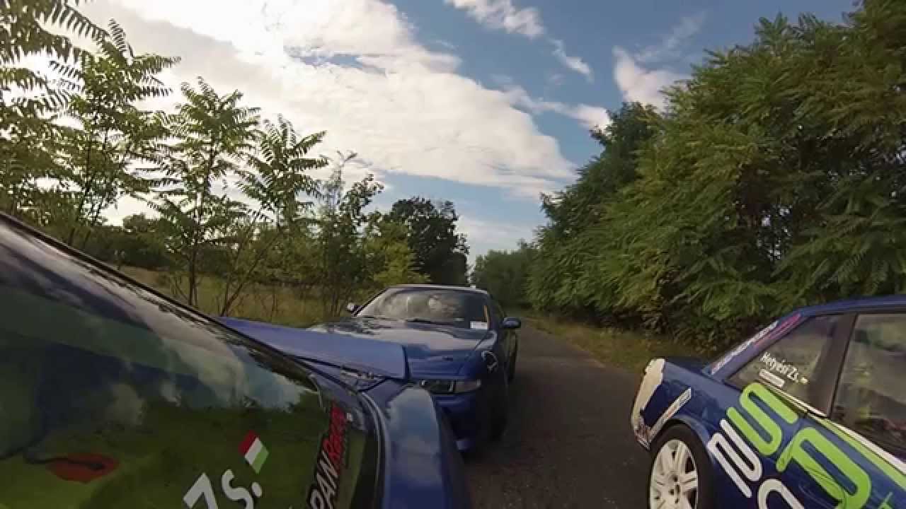 Csapatunk első 4 autós edzése