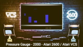Pressure Gauge - 2000 - Atari 2600 ( Atari VCS )