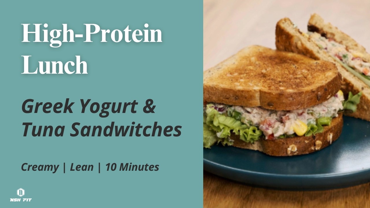 How To Make Greek Yogurt & Tuna Sandwiches YouTube