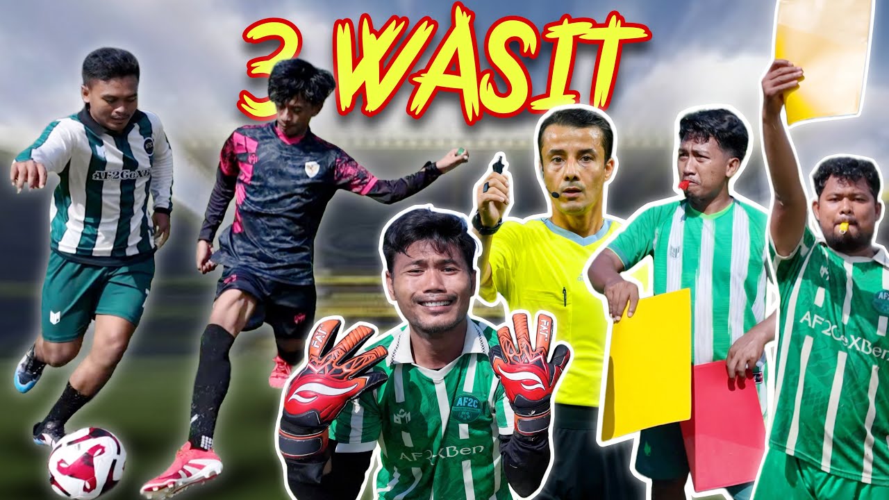PERTAMA DI DUNIA! KAMI BUAT LIGA SEPAKBOLA PAKAI 3 WASIT