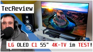 [REVIEW] LG OLED C1 2021 4K Fernseher im TEST! | Besser als der LG CX? | TecReview | Deutsch