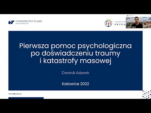 Pierwsza pomoc psychologiczna po doświadczeniu traumy i katastrofy losowej