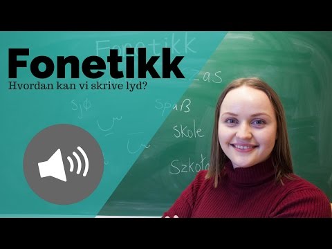 Video: Hvordan Gjøre Fonetisk Analyse Av Et Ord