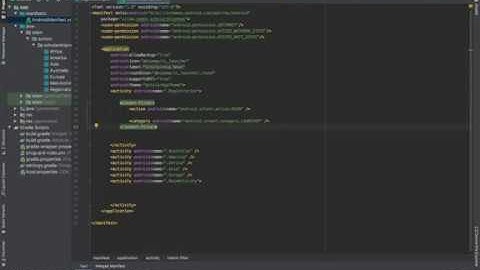 how to change  start activity from another activity in android studio