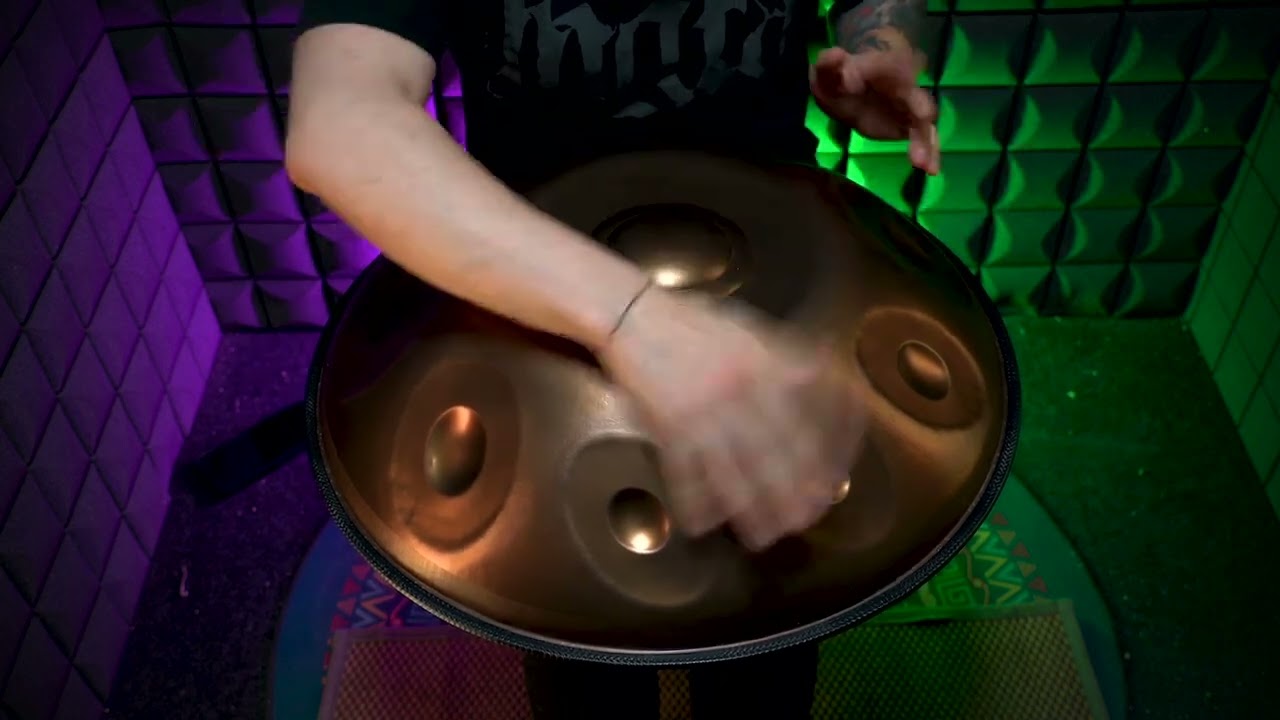 Cenit Handpans F2 Low pigmy 16 Ember steel inoxidable
