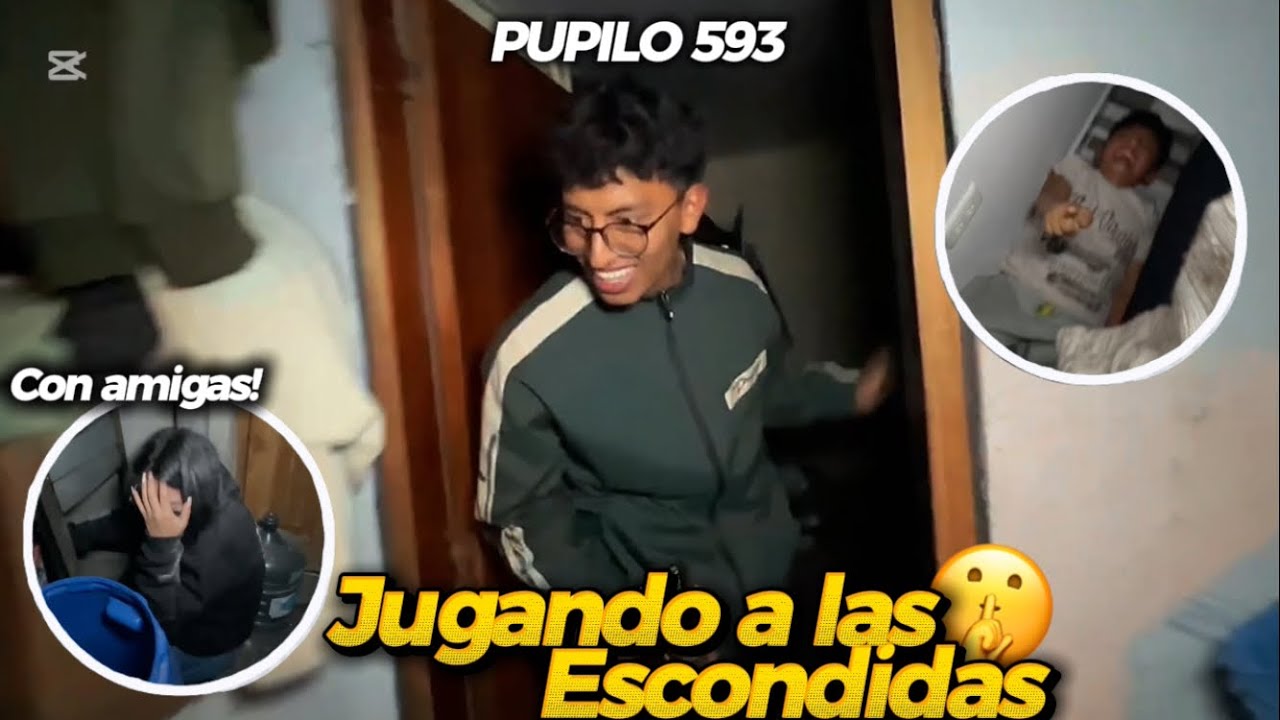 PUPILO JUGANDO A LAS ESCONDIDAS CON AMIGAS 😬 *CON RETOS* | Pupilo593