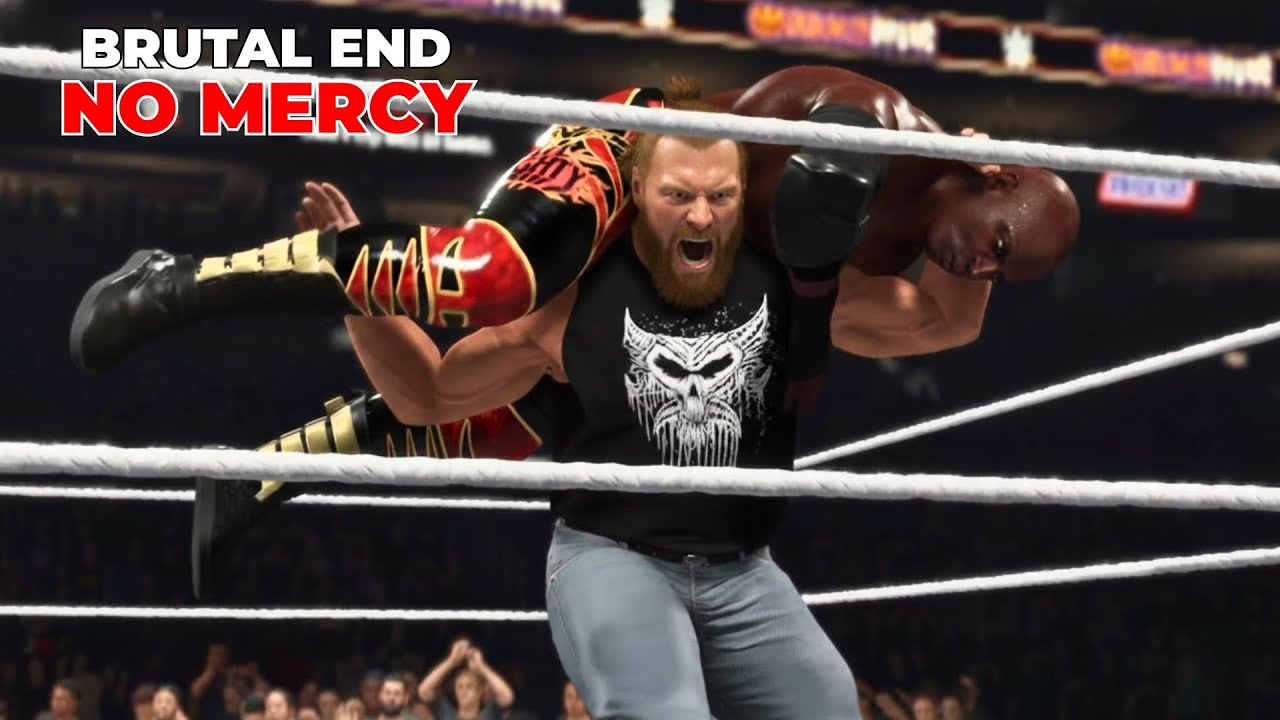 Brock Lesnar vs Bobby Lashley – Last Man Standing Match | WWE 2K25