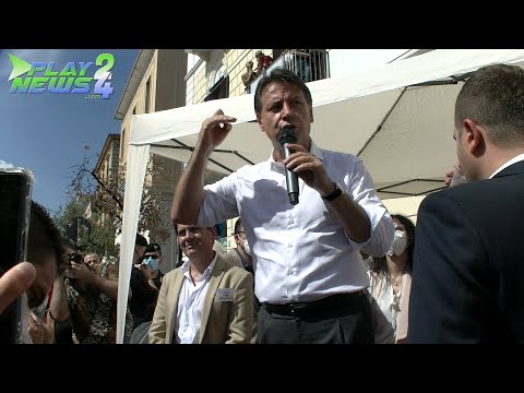 L'intervento di Giuseppe Conte a Cerignola