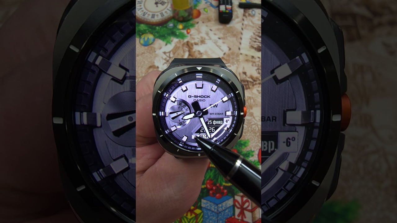 G-Shock на Galaxy Watch Ultra, Galaxy Watch 7 и других на WearOS